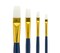 Creative Mark Fundamentals Paint Brush No. 22 Set of 4 - Long Handled For Decorative Arts, Watercolor, Acrylic, Oils, & More! - 12 Pack (48 Pcs)